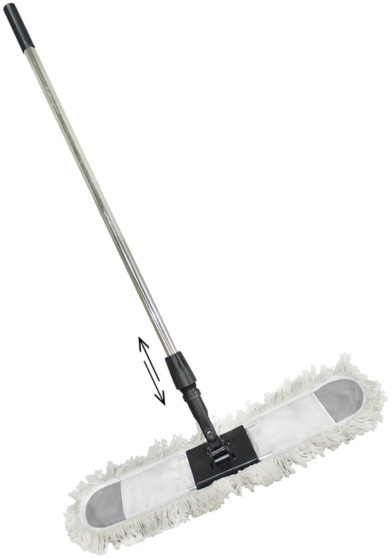 Швабра APEX ворсиста з телескопічною ручкою з насадкою 60 см (A10805)